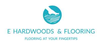 E Hardwoods & Flooring logo