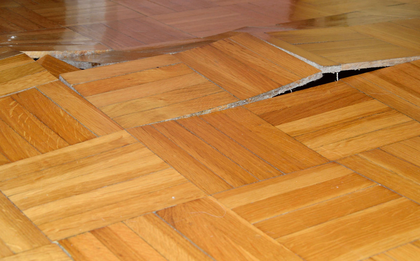 What to Do When a Pipe Bursts On Your Wood Floor