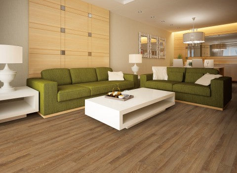 COREtec Plus 5" Luxury Vinyl Dakota Walnut