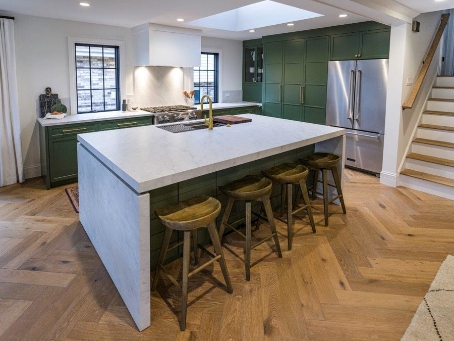 DuChâteau Engineered Hardwood Herringbone Faber