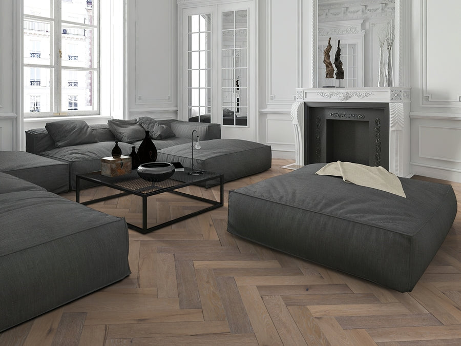 DuChâteau Engineered Hardwood Herringbone Faber