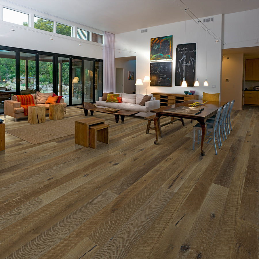 Hallmark Engineered Hardwood Organic 567 Gunpowder Oak