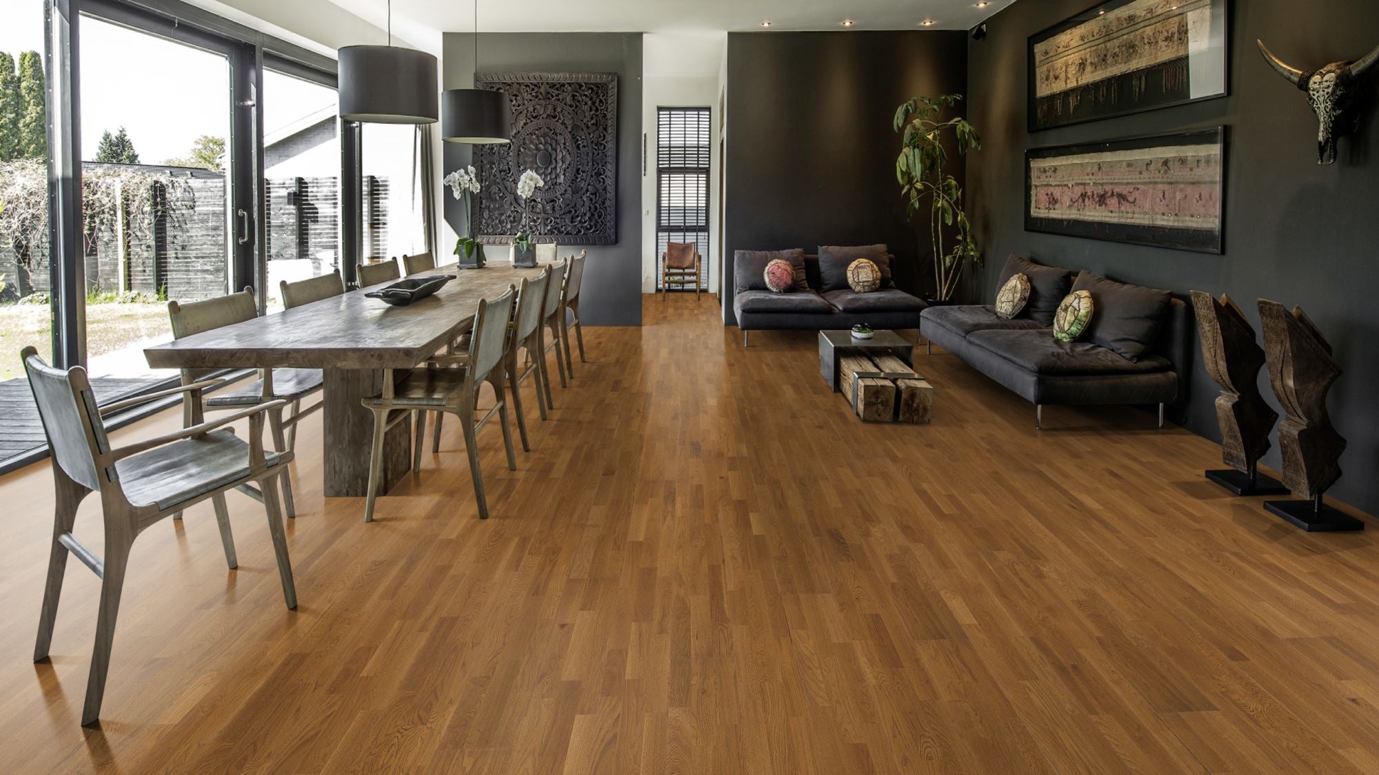 Kährs Engineered Hardwood Tres Collection Oak Bisbee