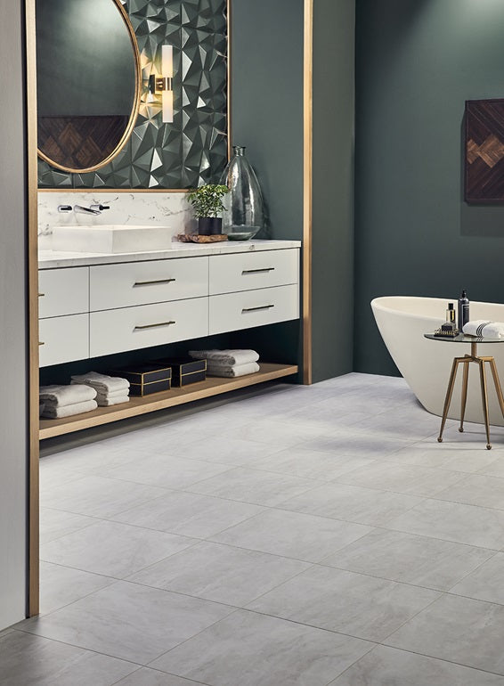 Mannington Adura Flex Tile Luxury Vinyl Vienna Alabaster