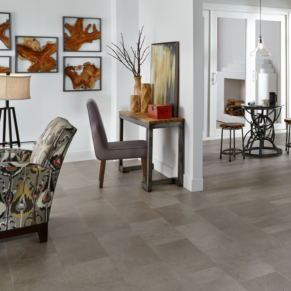 Mannington Adura Rigid Rectangles Luxury Vinyl Meridian Fossil