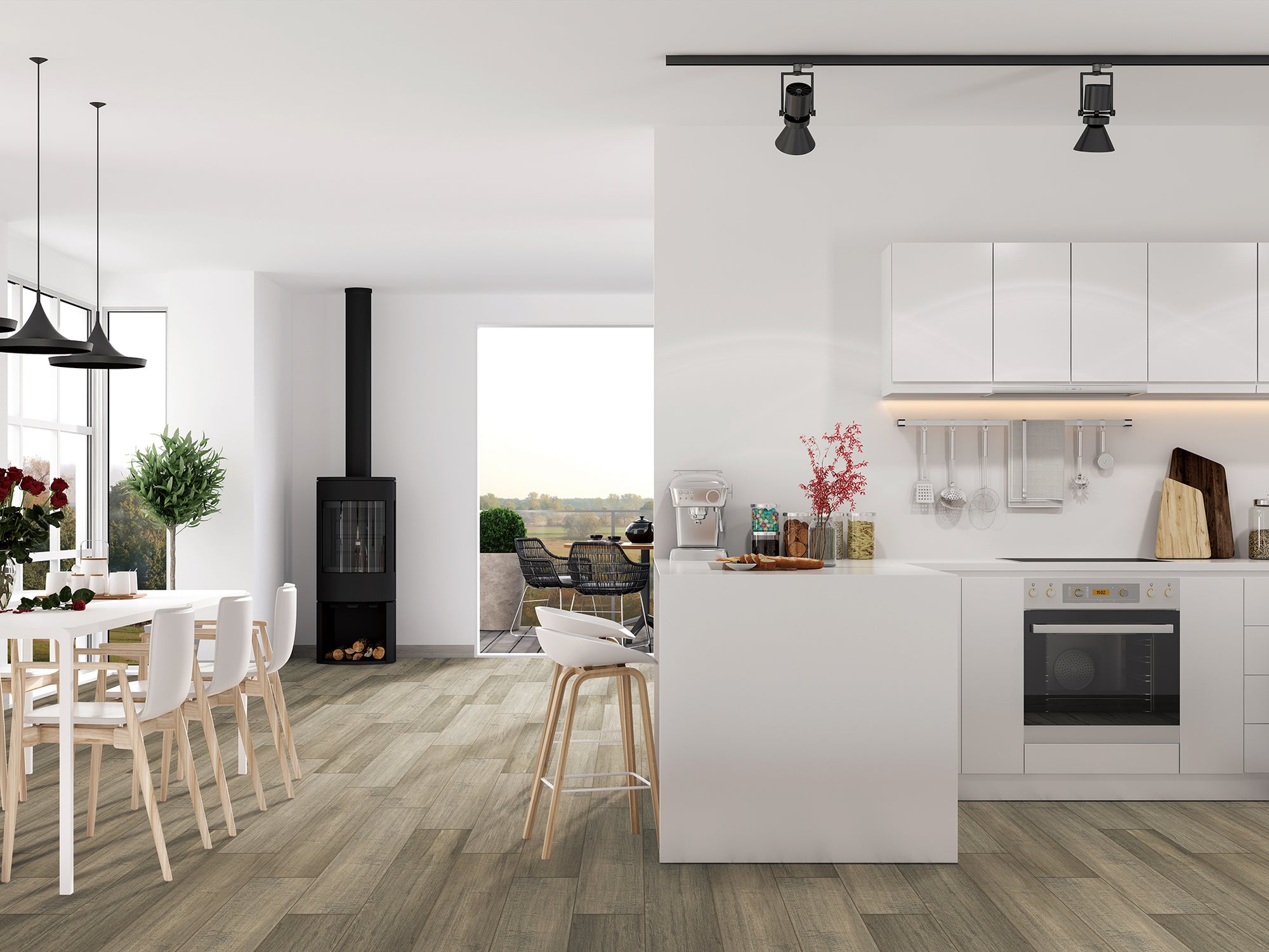 Paramount Engineered Hardwood Country View Shaded Lake