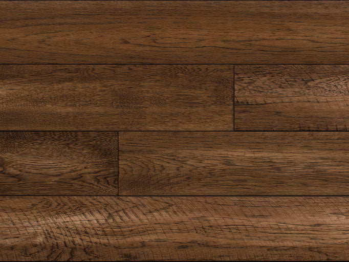 Paramount Solid Prefinished Barnwood Hickory Shiplap Brown