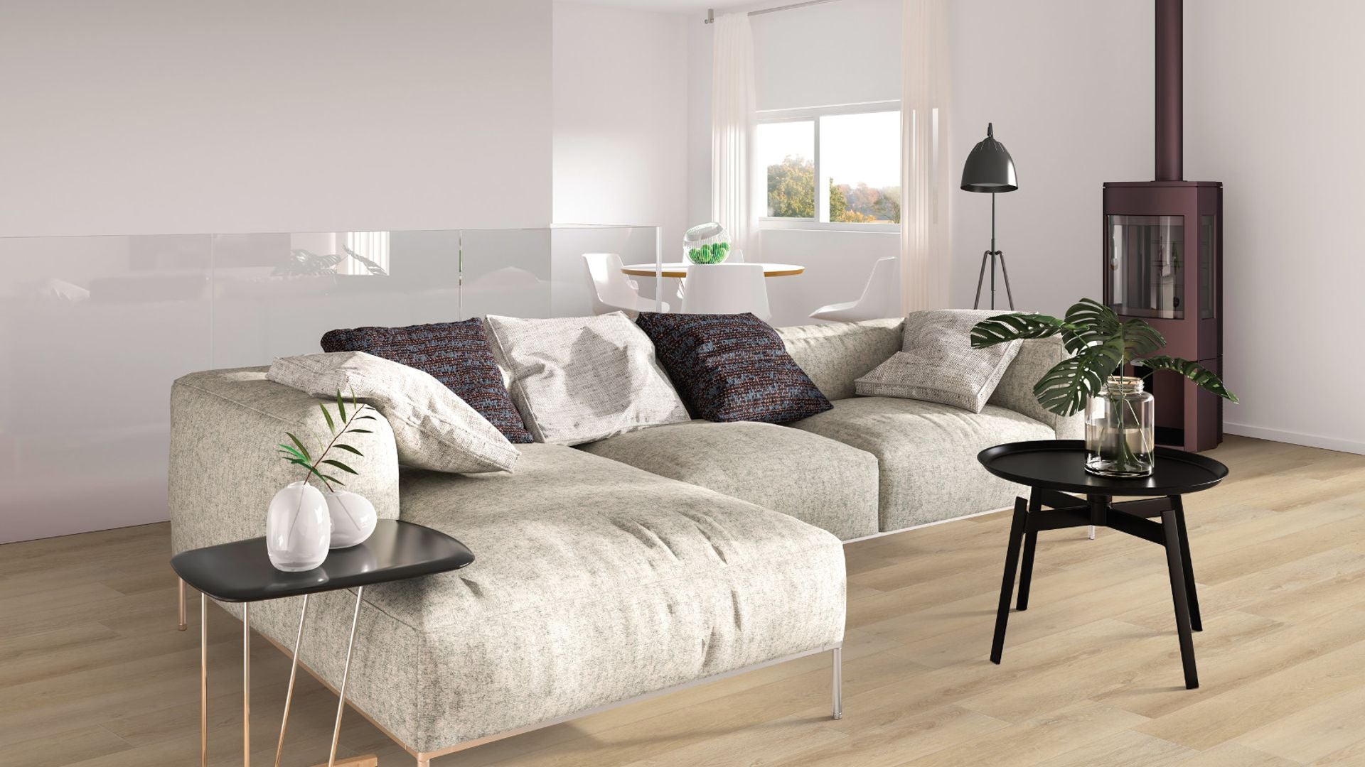 COREtec Plus Enhanced Plank Luxury Vinyl Pasadena Oak