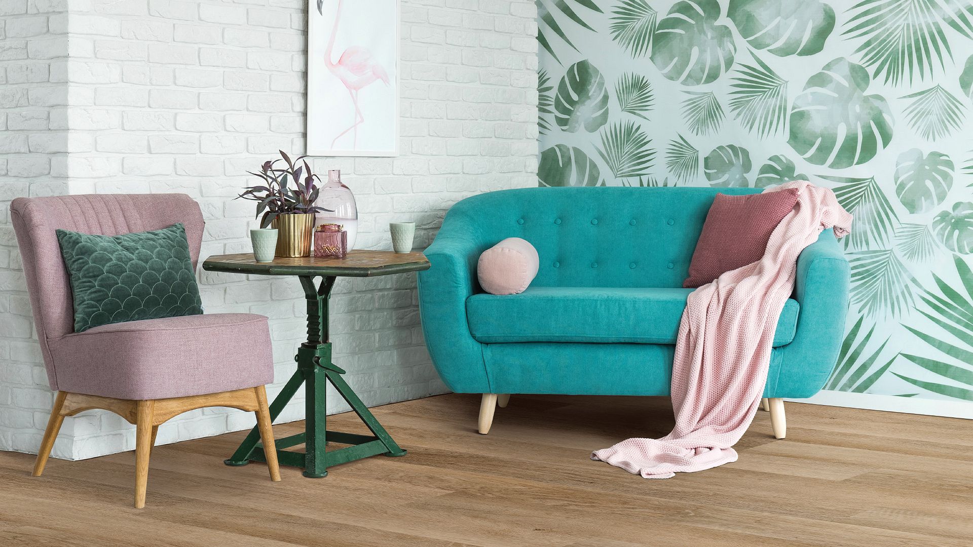 COREtec Plus 5" Luxury Vinyl Brockport Oak